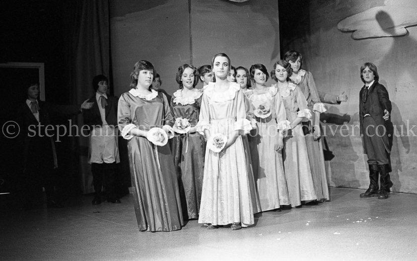 Barrhead High School Ruddigore 1975.