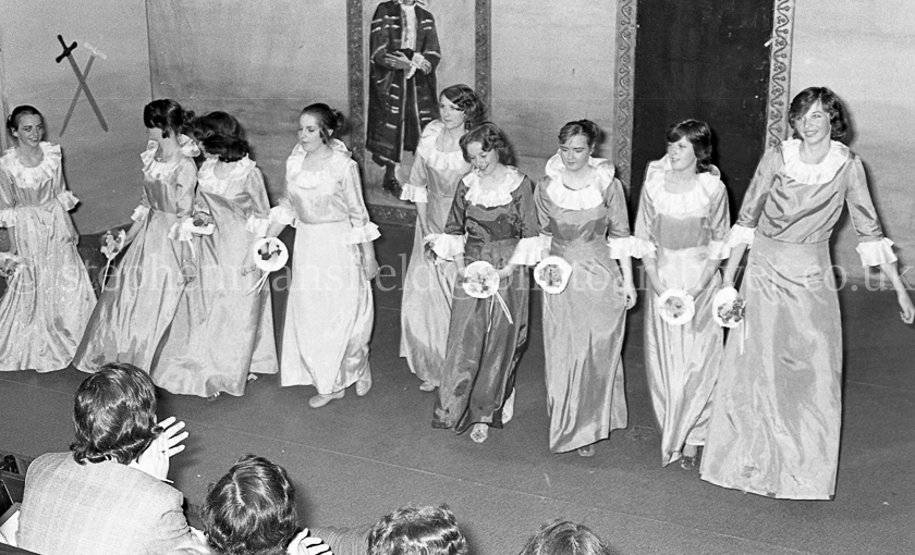 Barrhead High School Ruddigore 1975.