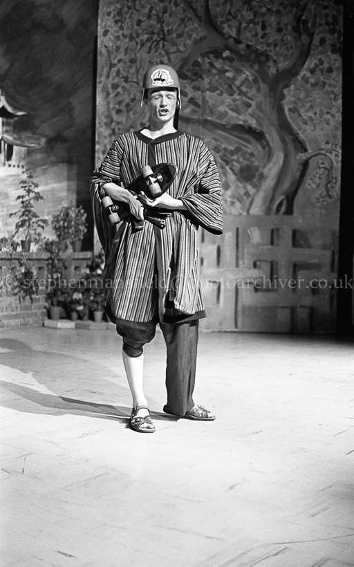 Barrhead High School's production of The Mikado 1977.
