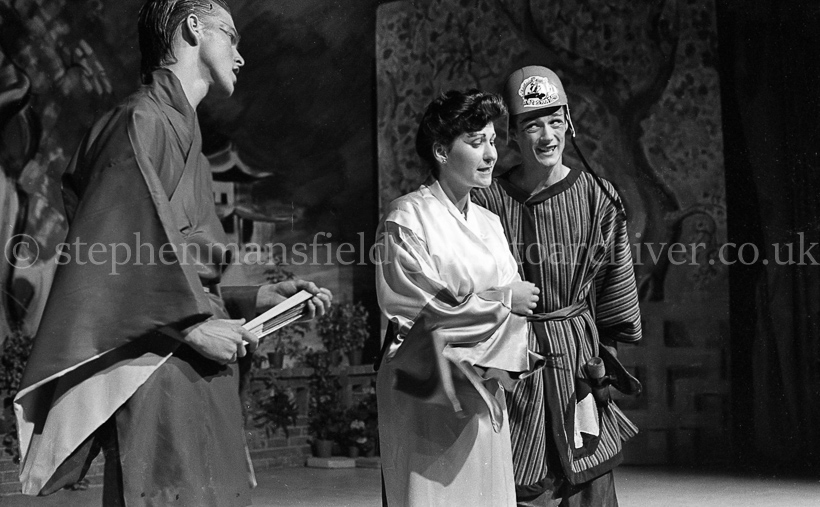 Barrhead High School's production of The Mikado 1977.