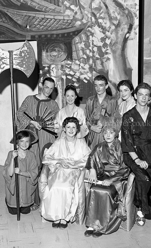 Barrhead High School's production of The Mikado 1977.