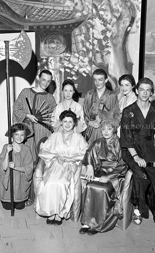 Barrhead High School's production of The Mikado 1977.