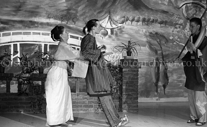 Barrhead High School's production of The Mikado 1977.