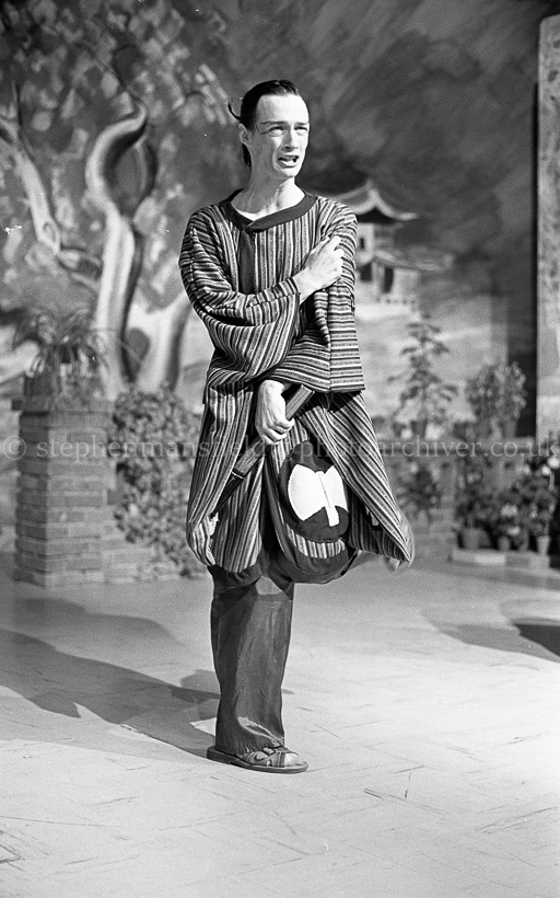 Barrhead High School's production of The Mikado 1977.