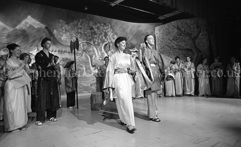 Barrhead High School's production of The Mikado 1977.