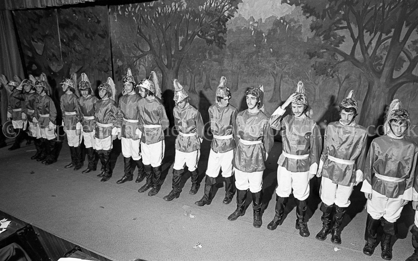 Barrhead High School's production of Patience 1976.