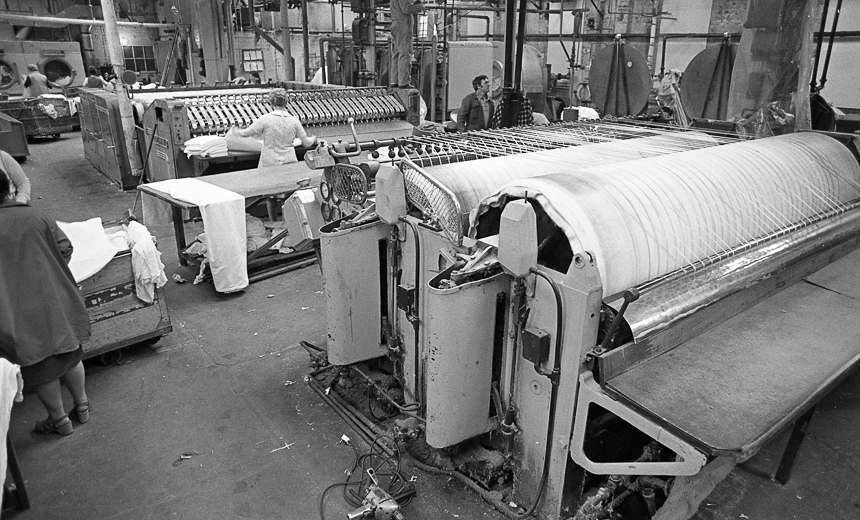 Barrhead's Fereneze Laundry 1978.