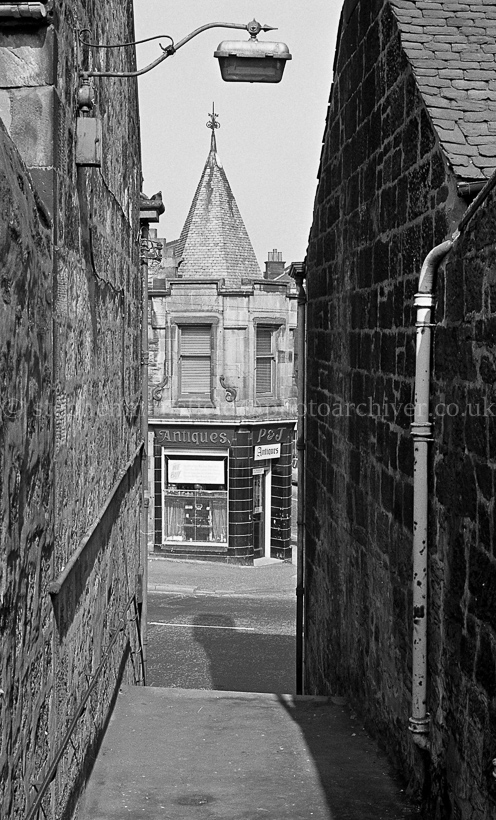 The Big Stairs and Antique Shop.