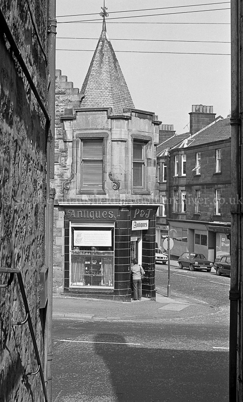 The Big Stairs and Antique Shop.