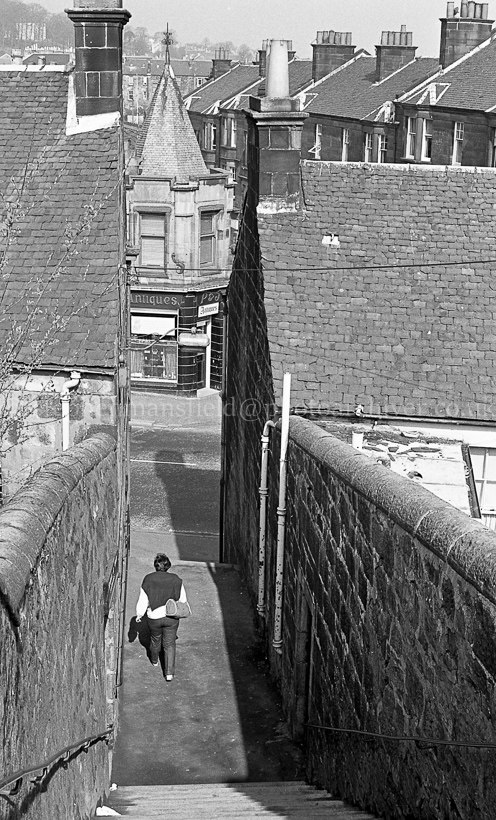 The Big Stairs and Antique Shop.