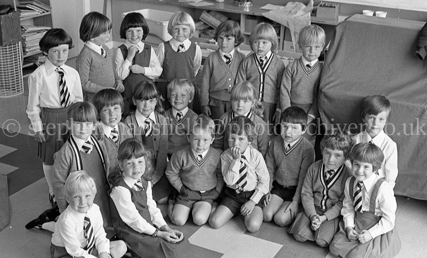 Cross Arthurlie Primary One's 1981.