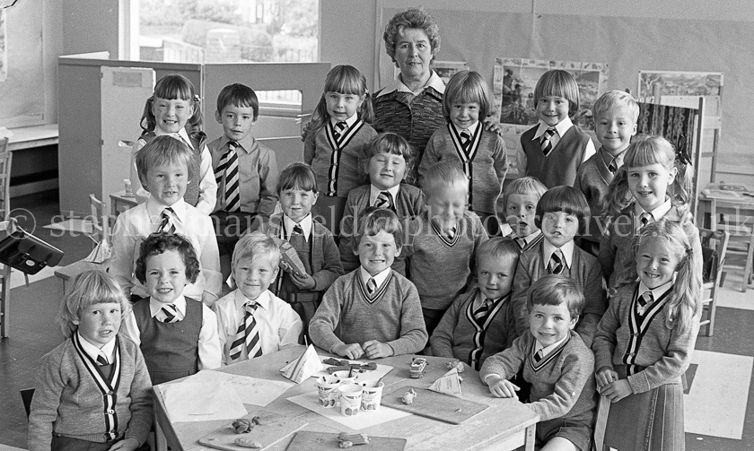 Cross Arthurlie Primary One's 1981.
