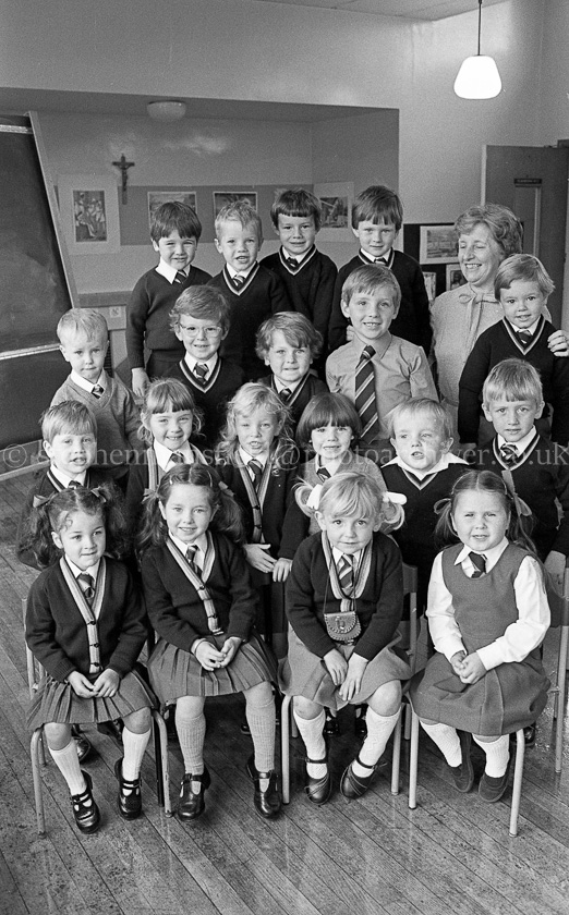 St. Mark's Primary One's 1981.