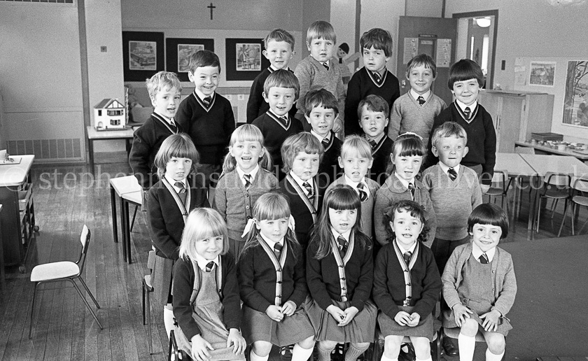 St. Mark's Primary One's 1981.
