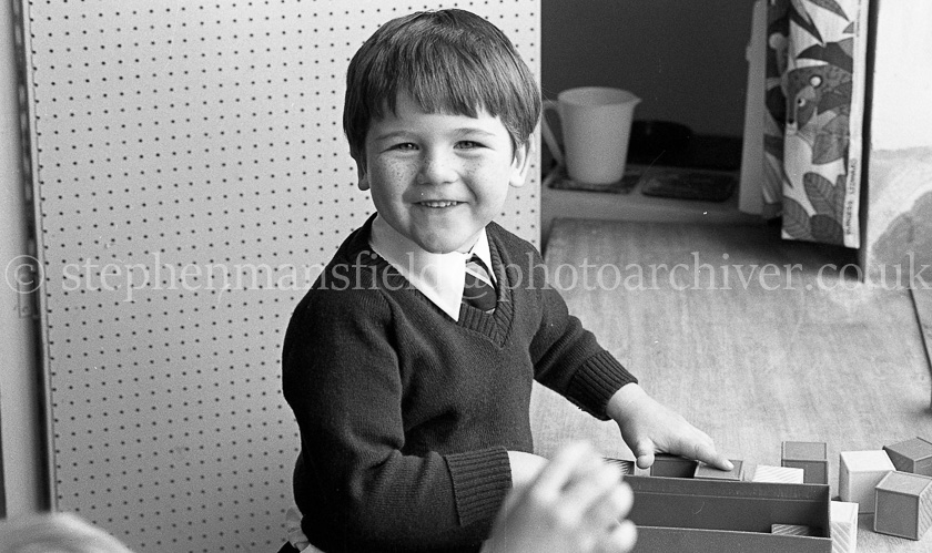 St. Mark's Primary One's 1981.