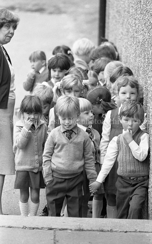 Auchenback Primary One's 1981.