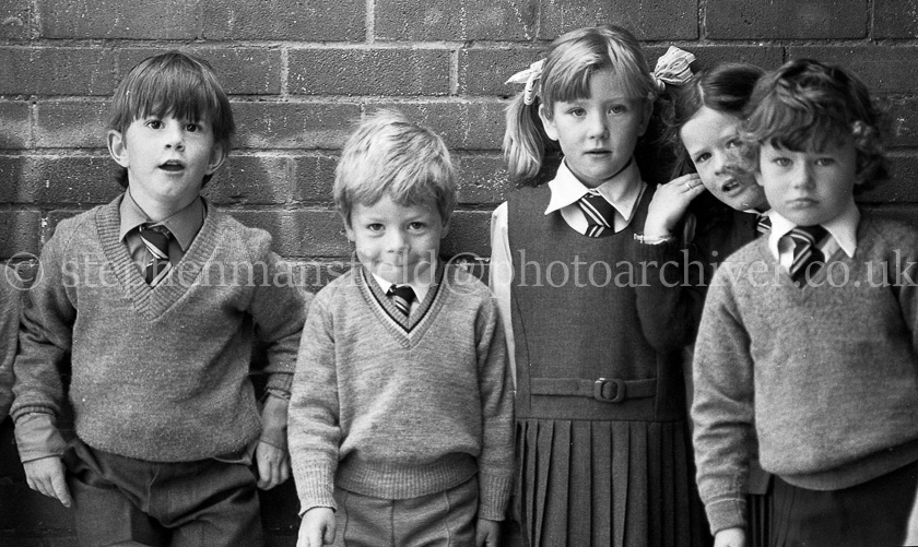 Auchenback Primary One's 1981.