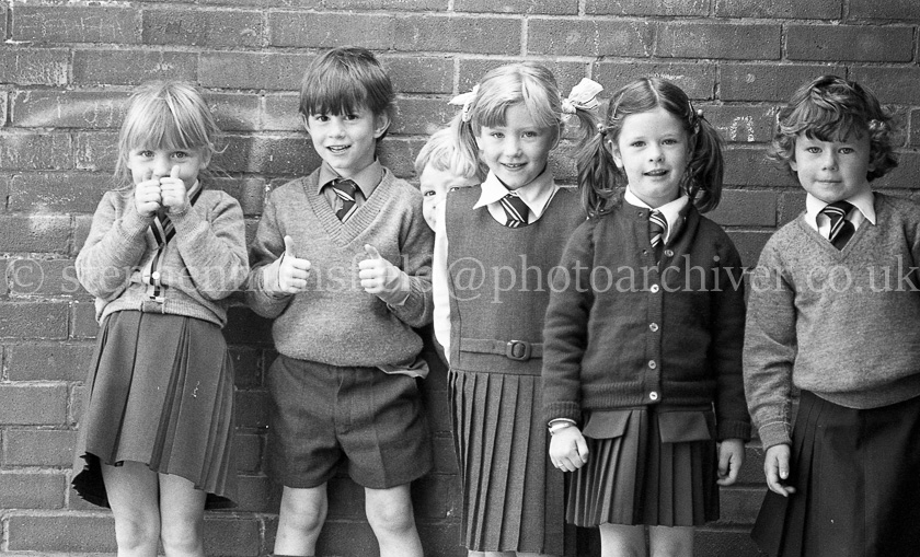 Auchenback Primary One's 1981.
