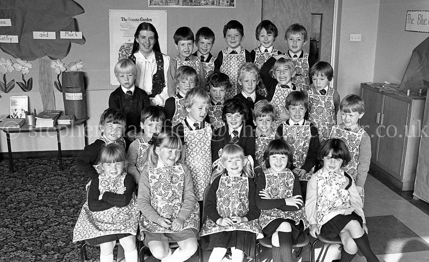 St. Thomas's Primary One's 1981.