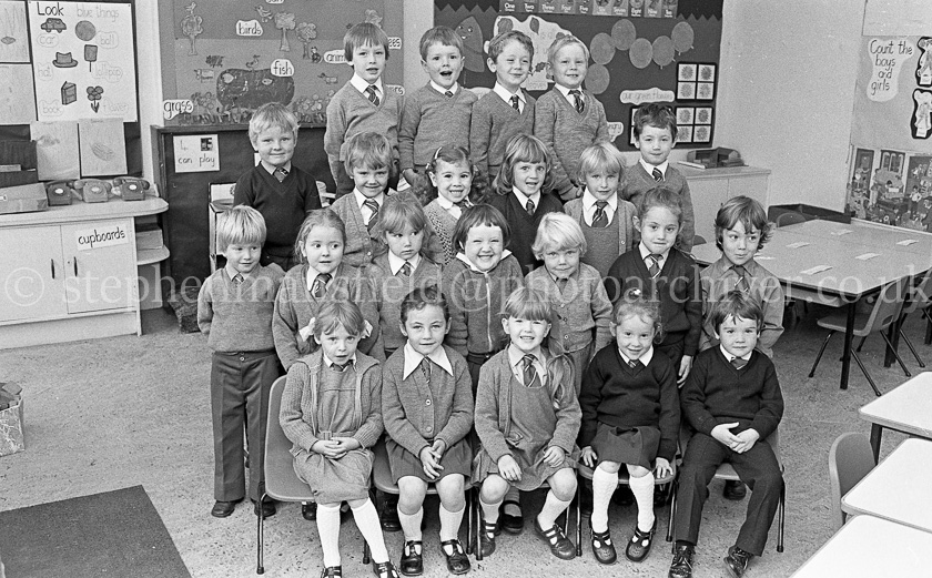 Carlibar Primary One's 1981.
