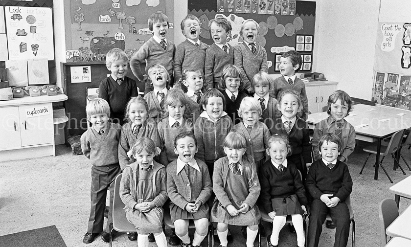 Carlibar Primary One's 1981.