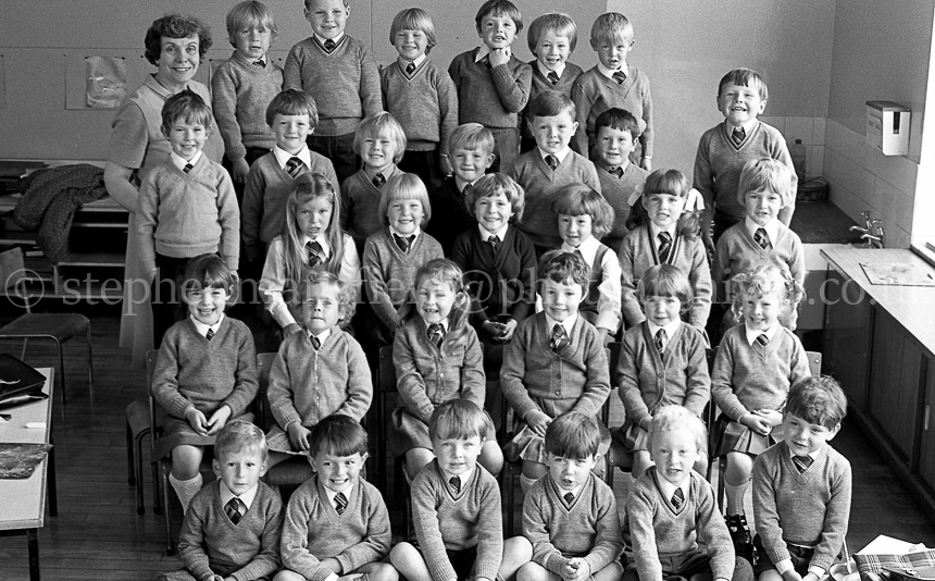 Auchenback Primary One's 1978.