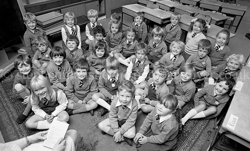 Neilston Primary One's 1978.