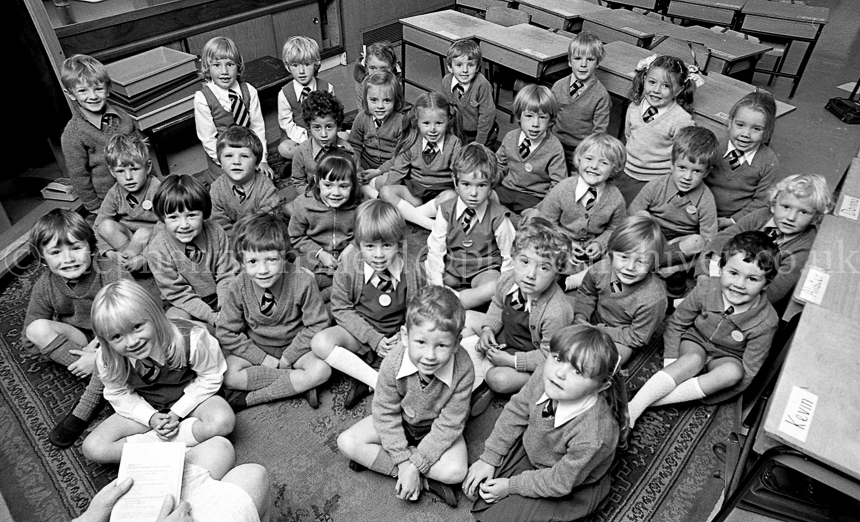 Neilston Primary One's 1978.