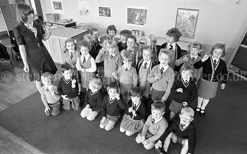 St. Mark's Primary One's 1977.