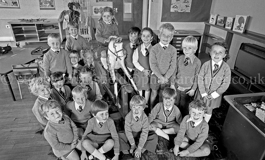 Auchenback Primary One's 1977.