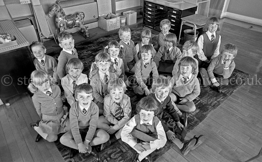 Auchenback Primary One's 1977.