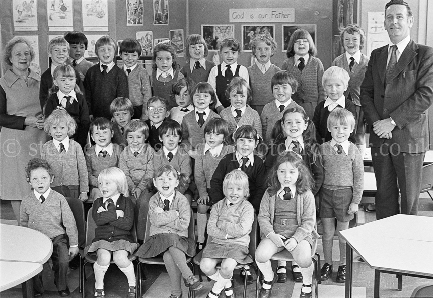 St. Thomas's Primary Ones 1977.