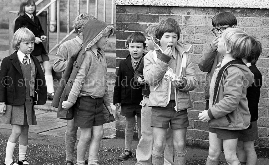 Uplawmoor Primary One's 1977.