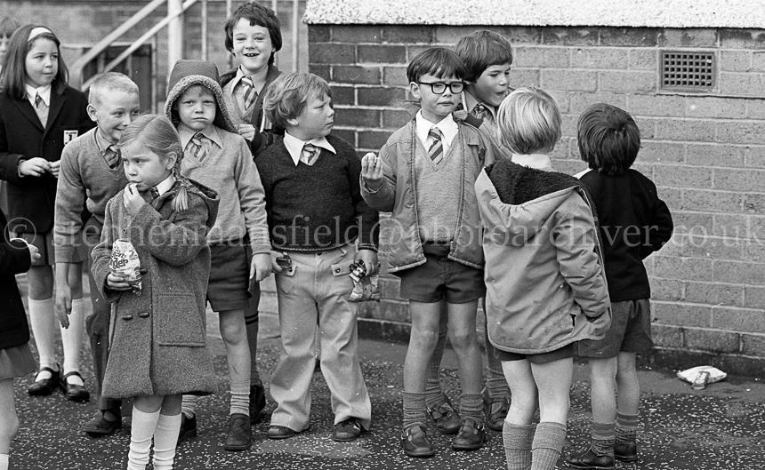 Uplawmoor Primary One's 1977.
