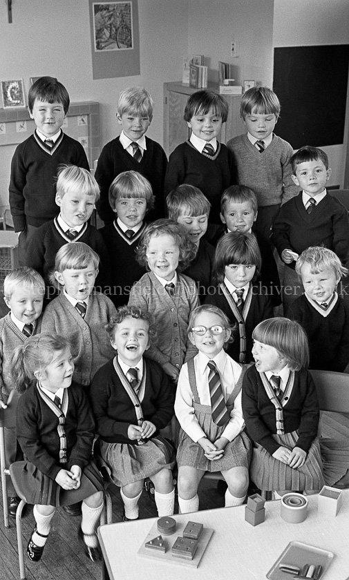 St. Mark's Primary One's 1982.