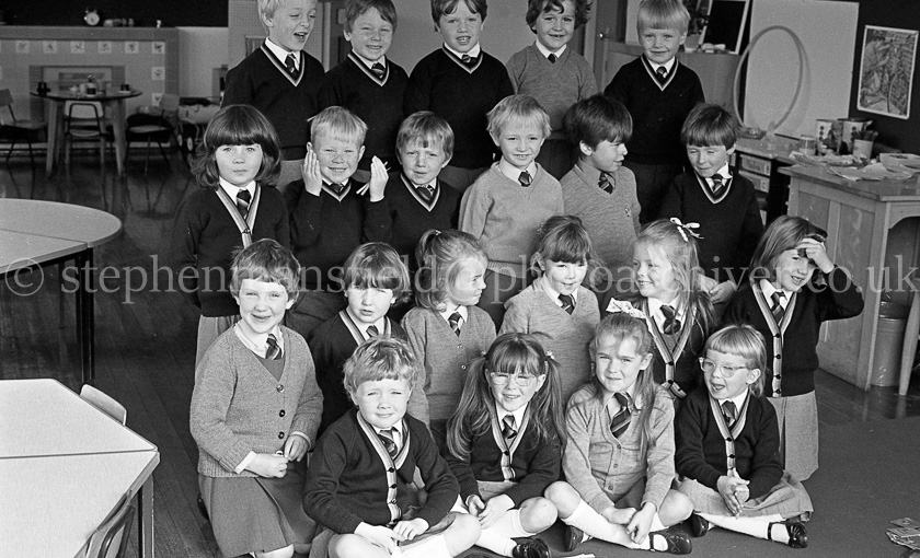 St. Mark's Primary One's 1982.
