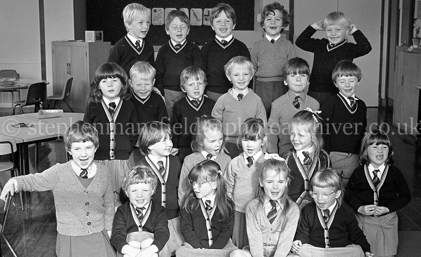 St. Mark's Primary One's 1982.