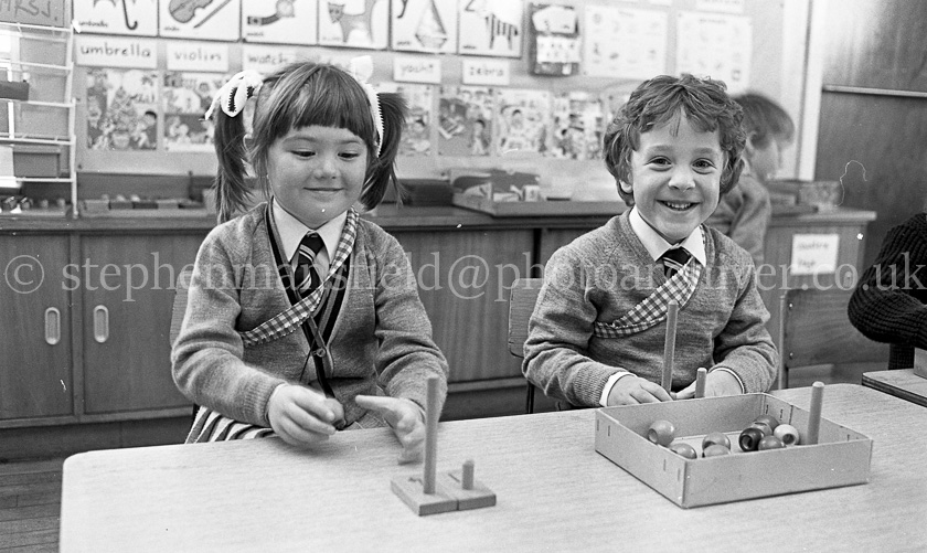 Auchenback Primary One's 1983.