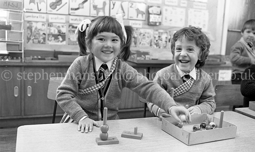 Auchenback Primary One's 1983.
