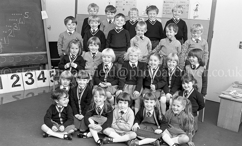 St. Mark's Primary One's 1983.