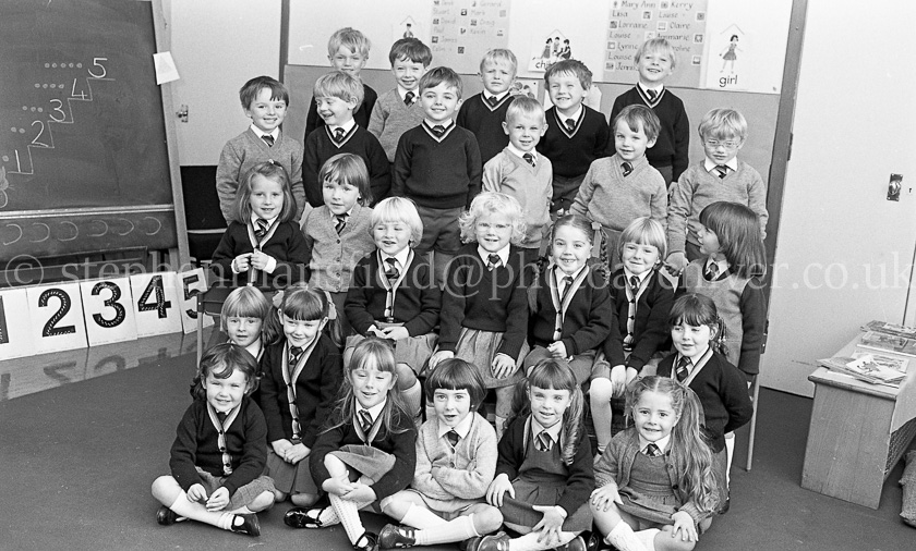 St. Mark's Primary One's 1983.