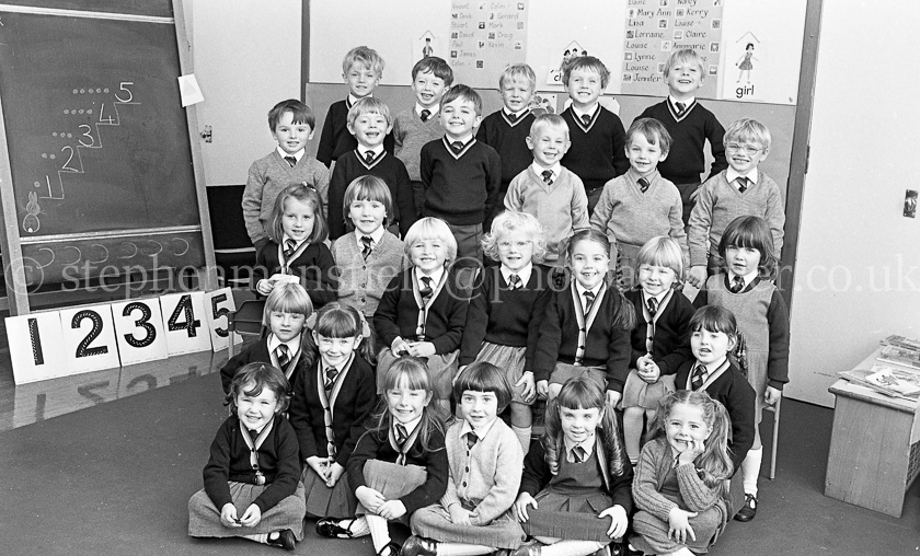 St. Mark's Primary One's 1983.