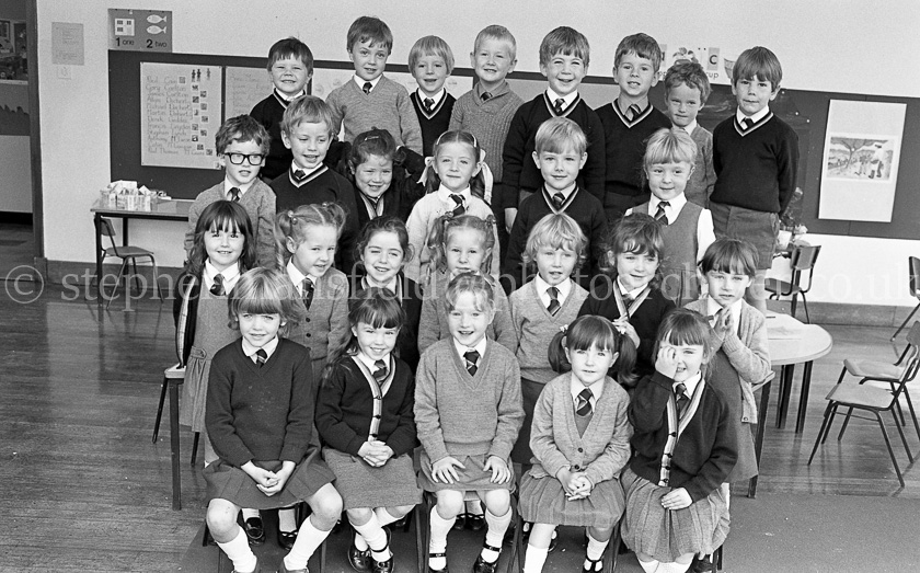 St. Mark's Primary One's 1983.