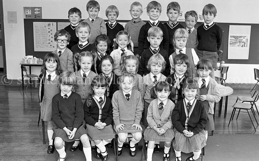 St. Mark's Primary One's 1983.