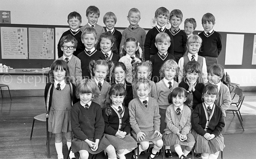 St. Mark's Primary One's 1983.