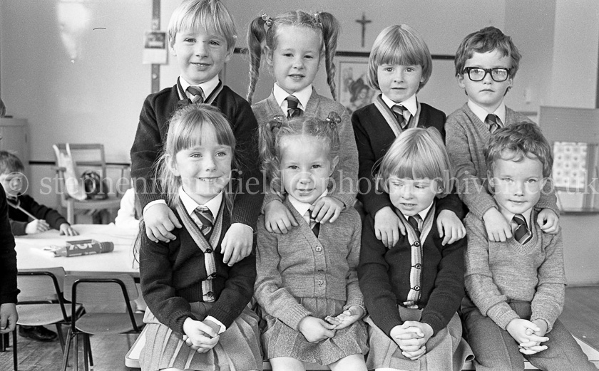 St. Mark's Primary One's 1983.