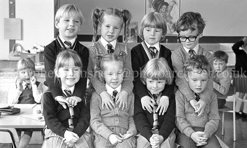 St. Mark's Primary One's 1983.