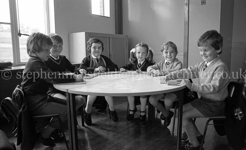 St. Mark's Primary One's 1975.