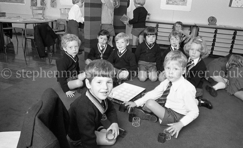 St. Mark's Primary One's 1975.