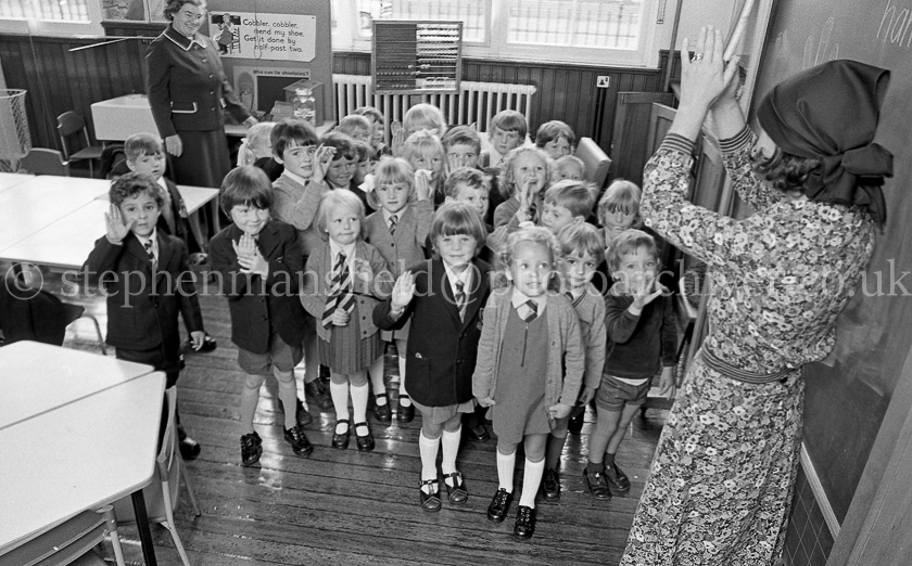 St. John's Primary One's 1975.